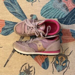 Saucony Kids Shoes - Pink and Gold